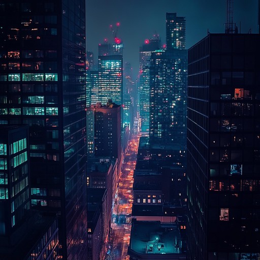 This track evokes the essence of an urban night journey, blending deep rhythmic pulses with melodic interludes that reflect the fusion of city lights and shadows. The progressive layers mimic the architectural vastness and human experiences within a bustling metropolis, transitioning smoothly between serene moments and energetic climaxes. The sounds are designed to resonate with the listener's personal urban memories and solitary reflections.