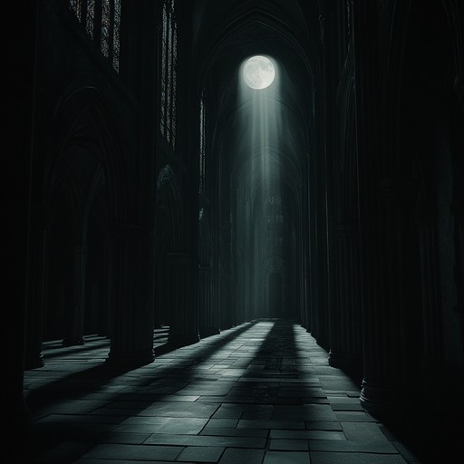 A soothing gothic instrumental intertwining ethereal violin melodies with dark ambient textures, enveloping the listener in a tranquil nocturnal soundscape that is both mysterious and comforting.