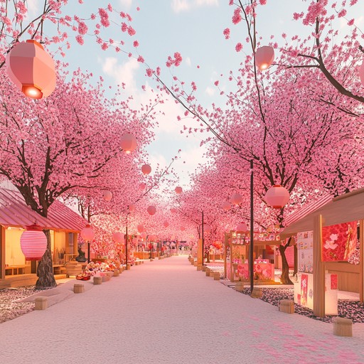 This instrumental brings the warm, festive aura of a japanese cherry blossom festival to life. Featuring traditional japanese instruments and modern anime music sensibilities, the track evokes the joy and magic of spring. The melody is vibrant and upbeat, perfect for capturing the essence of a festive celebration in an anime setting.