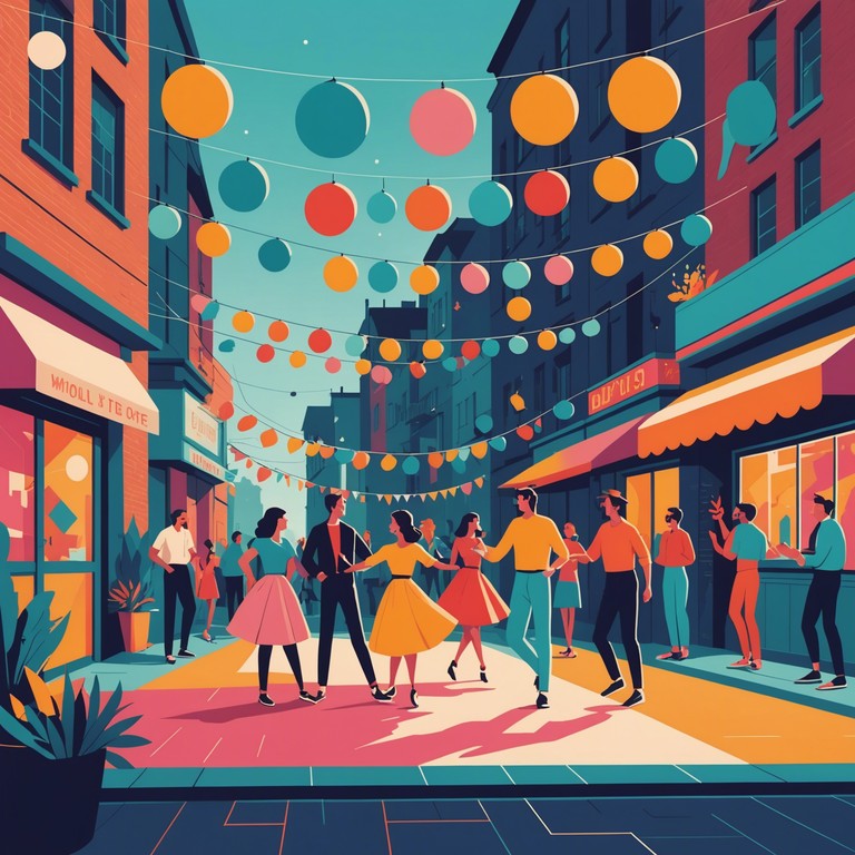 An instrumental designed to bring brightness and high energy, mimicking the lively morning scenes of a street salsa party. The transitions are smooth, with beats that encourage you to move and feel the happiness surrounding a festive morning.