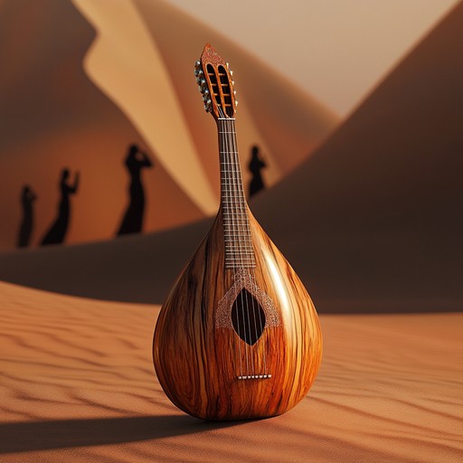 This instrumental piece weaves together traditional middle eastern melodies with modern rhythms, creating a vibrant and exhilarating soundscape. The energetic oud playing and driving percussion invoke the excitement of desert celebrations and bustling market streets, making listeners feel as if they're part of a lively festival.