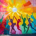 vibrant instrumental rap filled with sunshine and joyful rhythms