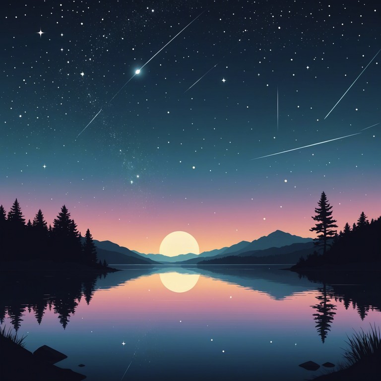 An alternative perspective on the song which focuses on the softer echoes of piano keys as they recount the calm of an evening descending into the contemplative embrace of night, providing a shelter from the chaos of the day with each note.