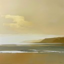 relaxing guitar harmonies reminiscent of serene sunset views