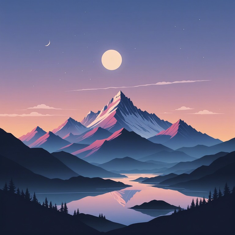 Similar to mountain echoes dance alone, this alternative version focuses more on the gentle whispers as mountain winds, softly carrying the combined melodies through tranquil landscapes. It emphasizes the soft, whisper like quality of the instrumentation, creating an even more intimate connection with nature's quiet moments.