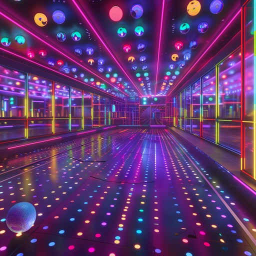 Groovy, danceable synth rhythms and catchy melodies transport listeners to a neon lit arcade filled with fun and excitement. This track is a perfect blend of retro vibes and playful energy.