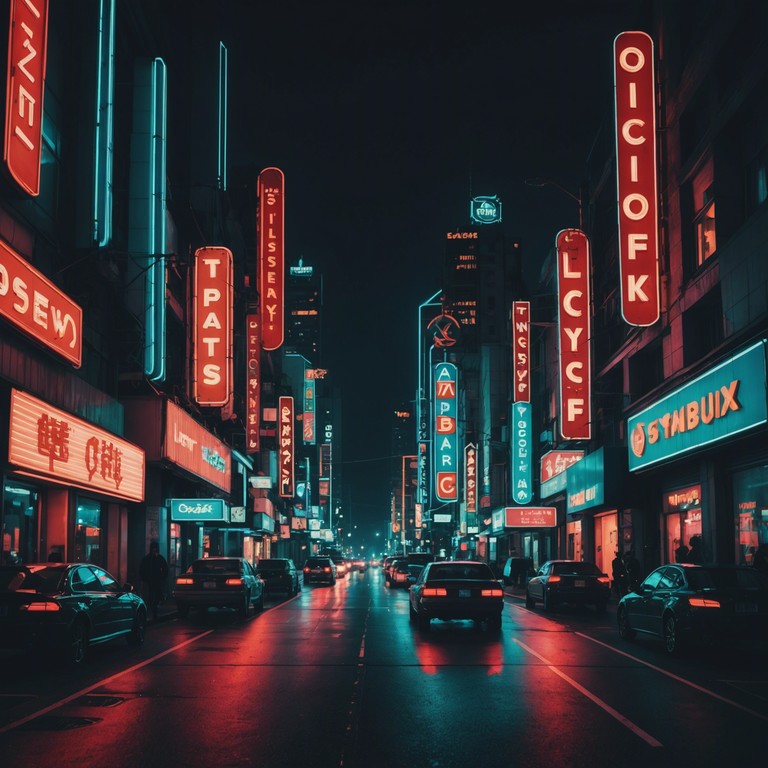 This track combines a driving bassline with jazzy electric piano riffs and high energy drum patterns to evoke a feeling of a late night chase through a neon lit city. Perfect for evoking a sense of urgency and stylish movement.