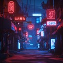 euphoric synths and beats creating uplifting neon soundscapes.