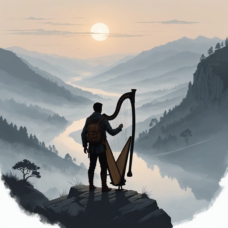 This piece envelops the audience in a sonic array of ancient melodicism and serene soundscapes, creating an auditory bridge to the folklore and traditions of the past, evoking memories and emotions that resonate with a feel of tranquility and optimism.