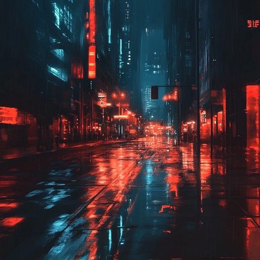 This instrumental piece weaves together the sounds of the city at night, blending haunting melodies and rhythmic beats to capture the dramatic essence of urban life after dark. Through a fusion of electronic and acoustic elements, it portrays the hidden stories and emotions that unfold beneath the city's bright lights.