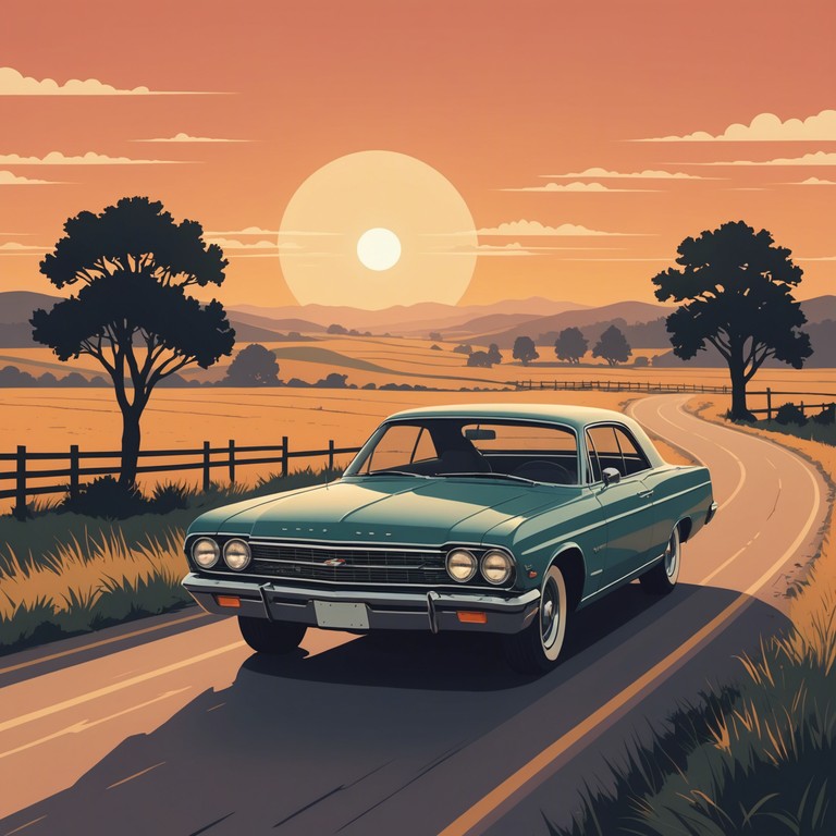 Imagine cruising through the heart of america, where the vibrant energy of funk meets the soulful rhythms of rustic americana.