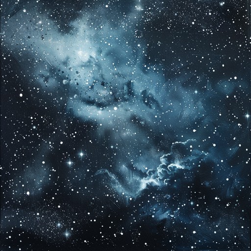 Journey through a galactic winter wonderland, where ethereal soundscapes envelop celestial holiday cheer. The mystical melody ebbs and flows like cosmic auroras, creating an atmosphere that feels both festive and out of this world.