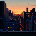 opera meets modern urban soundscape in captivating composition