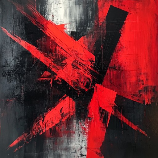 An aggressive instrumental track that channels intense emotions of anger and frustration through heavy industrial metal elements, distorted guitars, and pounding rhythms.