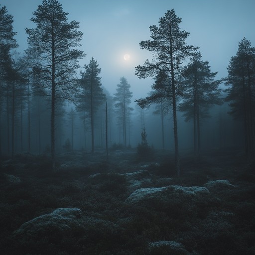 This instrumental track melds suomipop with dark ambient elements. Dominated by eerie synths and minimalist percussion, it paints a chilling, mysterious night in the finnish wilderness.