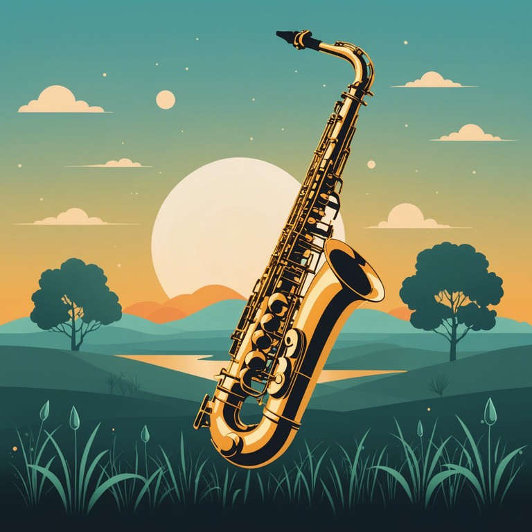 Imagine a piece that envelops you in the warmth of the early morning sun, using smooth saxophone sounds to carry you into a state of blissful awakening.