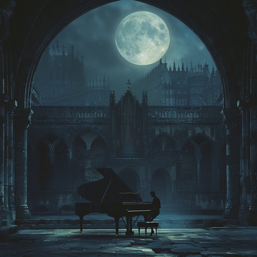 A haunting instrumental piece that merges the soulful echoes of a gothic era with deeply emotive, yearning tones. Using a melancholic piano to convey dark, haunting emotions, this track delves into the depths of longing and melancholy, creating a profound experience that resonates with the soul.