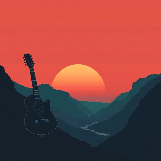 A fascinating contrast of serene melody and hard rock intensity, this instrumental track uses electric guitar to paint an auditory landscape resembling a peaceful mountain scene. The powerful riffs blend organically with soothing, ambient background to evoke a sense of both strength and tranquility. Perfect for relaxation with a hard edge, and an excellent choice for those seeking a meditative rock experience.