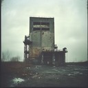 dark mechanical rhythms echo in a desolate soundscape.