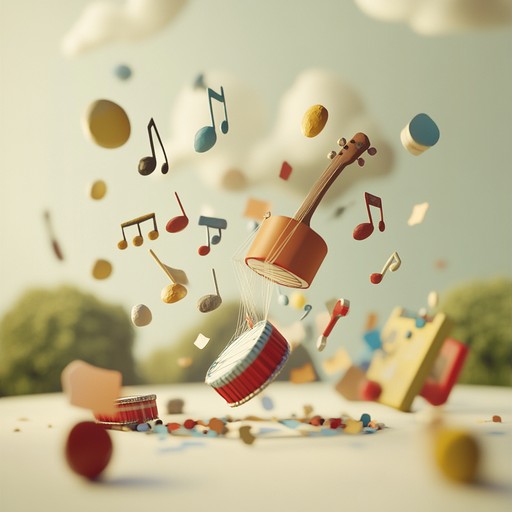 A cheerful instrumental blending toy piano sounds with electronic beats, creating an uplifting and hopeful atmosphere.