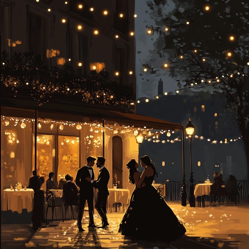 Picture dancing through a samba infused paris where the skyline glistens under the stars and the music resonates with the joyous cries of enchanted dancers. The accordion's embrace adds a melancholic yet joyful tone to the night.