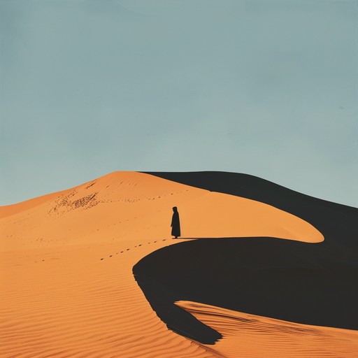 This composition transports the listener to the vast, windswept deserts of the middle east, capturing the mystique and age-old secrets carried by the shifting sands. It weaves traditional melodies with contemporary rhythms to tell a tale as timeless as the desert itself.