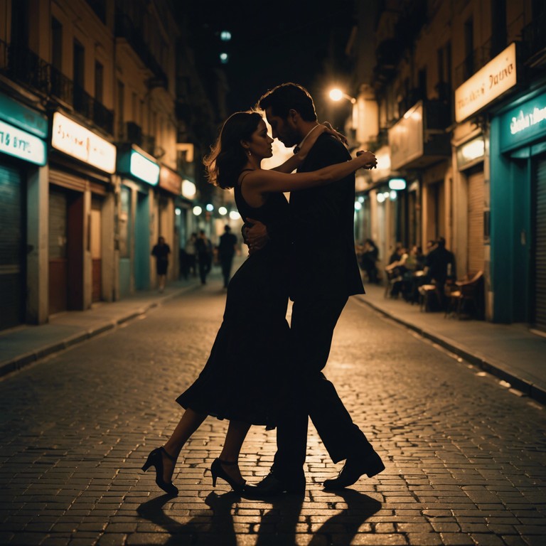 An evocative composition capturing the essence of a buenos aires night. This track features profound bandoneon melodies interweaving romance and mystery, painting a vivid audio portrait of passionate dance in the moonlight.