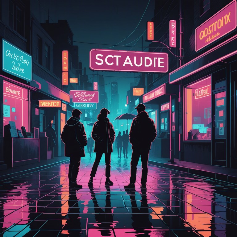 An energetic blend of nostalgic synth sounds with modern dancepop rhythms captures the essence of vibrant city nights and the allure of dance filled retro clubs. The track is a perfect homage to the 80s, but with a modern twist, making it appealing to a broad audience spanning multiple generations.