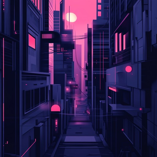 Reviving the 80s synthwave with an enigmatic twist, this track merges pulsating synth melodies with dreamy ambient textures, evoking the sensation of exploring a mysterious, neon lit cityscape.