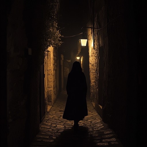 A haunting instrumental chalga piece that combines traditional balkan instruments with dark, menacing melodies, evoking the suspense and tension of shadowy encounters in the night streets of a balkan city.