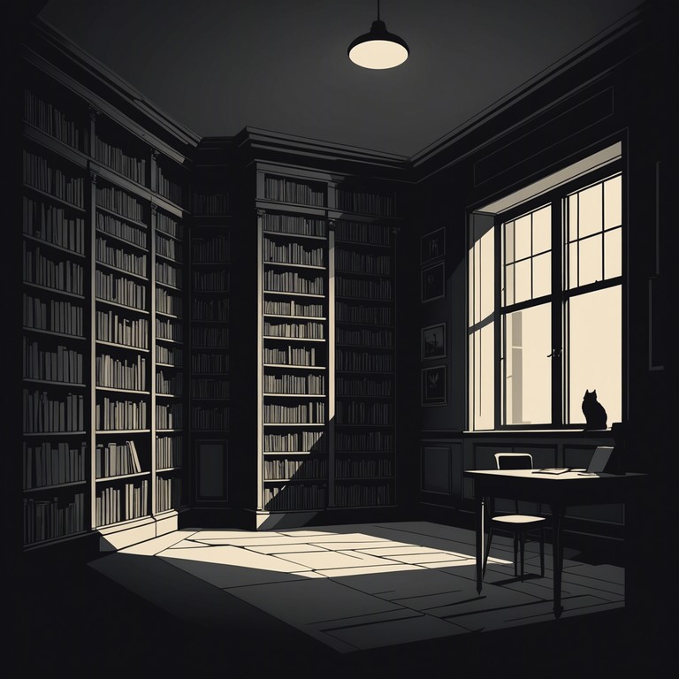 This track combines the eerie whispers of a haunted library with soothing, minimalistic instrumentation to create a feeling of unease mixed with relaxation. Perfect for background listening that subtly shifts the mood of any room.