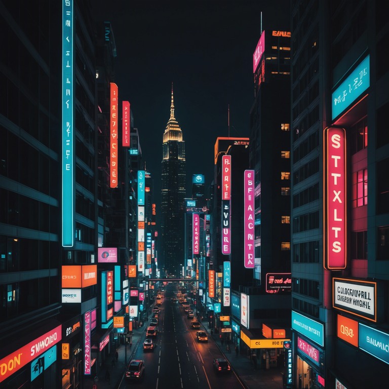 This track encapsulates the essence of a vibrant city at night, with gleaming neon signs and the bustling energy of urban life. The music pulses with the rhythm of the city, evoking images of lively streets and night time adventures