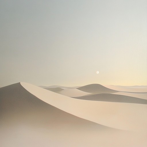 This instrumental piece captures the tranquil essence of middle eastern deserts at dawn, blending soothing melodies with traditional instruments for a calming experience.