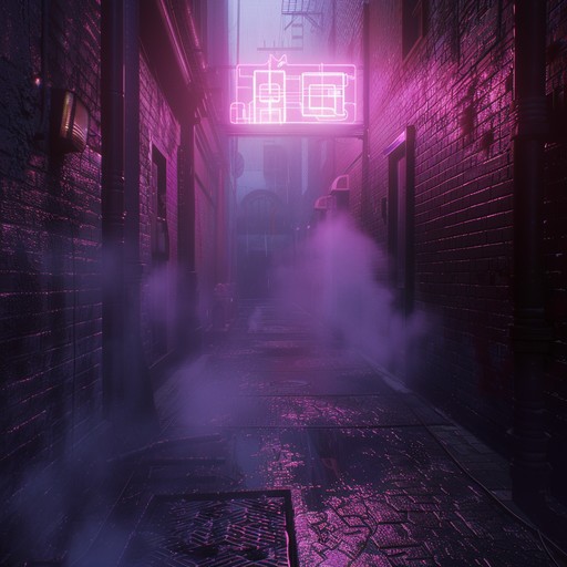 Enter a shadowy, rain soaked alley where the dim glow of street lamps fights against encroaching darkness. The ambiance is thick with tension, heightened by the haunting and devilishly intricate melodies of a saxophone. This sinister jazz piece invokes the underbelly of urban life, perfect for setting a moody, film noir tone.