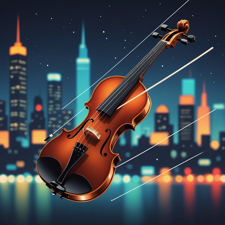 This composition features a dynamic interplay between the raw power of electronic music and the refined grace of classical strings, delivered with a modern twist to captivate the cosmopolitan listener.