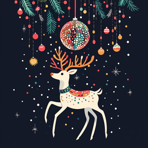 A lively and upbeat track that infuses the holiday spirit with funky grooves. Imagine a christmas party where reindeer are the stars on the dance floor. The song uses funky basslines, rhythmic claps, and catchy melodies to create an irresistibly festive and danceable atmosphere.