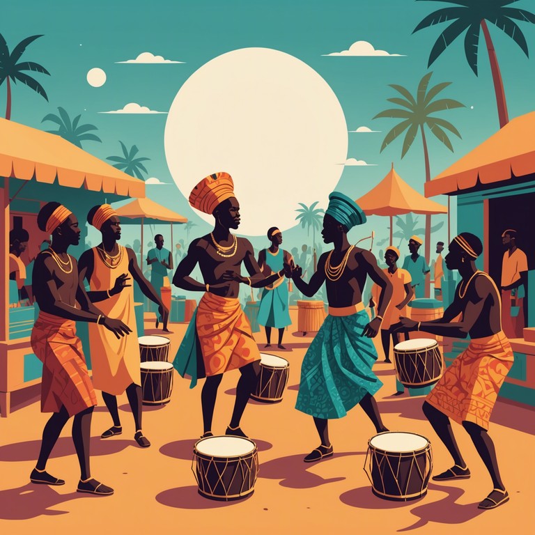 This track embodies the spirit of empowerment, combining traditional african drum rhythms with contemporary afrobeat influences to inspire and energize. The relentless pulse of the drum invites listeners to feel the power and resilience rooted in african musical heritage.