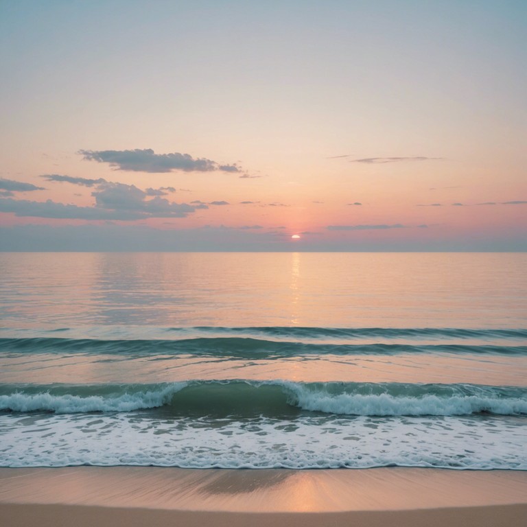 This track transports you to a serene beachside morning, where the sounds of calming waves align with heartwarming melodies crafted by a soothing synthesizer, encapsulating a sense of optimism and peace.