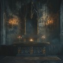 sinister metal with an eerie, atmospheric undertone, unsettling