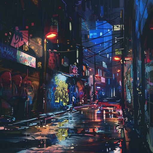 Imagine the vibe of a chaotic urban jungle, where rebellion and fierce energy reign supreme. This track captures that spirit with hard hitting beats and powerful melodies, creating an intense and defiant atmosphere.