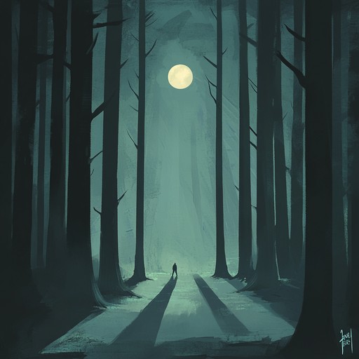 Immerse in a moonlit forest, where eerie whispers and hauntingly melancholic melodies weave through the trees, capturing a sense of nostalgia and longing for a distant past. Gentle strumming and ethereal vocals create a dreamlike atmosphere punctuated by otherworldly sounds.