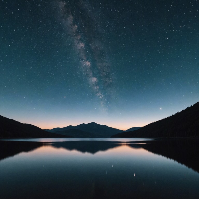 Imagine drifting in space, surrounded by stars, as this track inspires a feeling of tranquility and awe. The music serves as a backdrop for personal reflection or a peaceful night of stargazing.