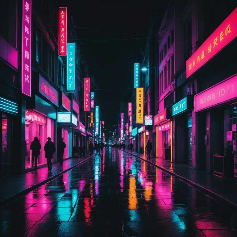 In this track, undulating synthesizer pads combine with crisp, punchy beats to create an evocative atmosphere reminiscent of a neon lit cityscape at night. The music mirrors the empty streets of an urban jungle, with every note painting tales of unseen mysteries and untold stories, evoking a sense of wonder mixed with an undertone of underlying tension.