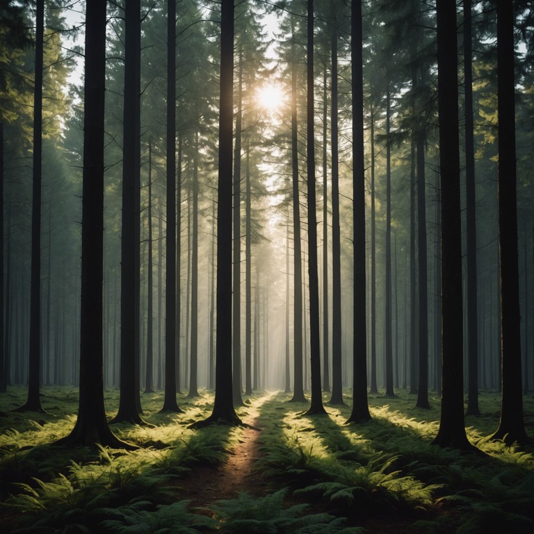 This piece seeks to encapsulate the serene, undisturbed feel of a sunlit forest early in the morning. Soft electronic beats and natural sounds mingle, creating a calming soundscape that invites listeners to slow down and embrace a moment of peace.