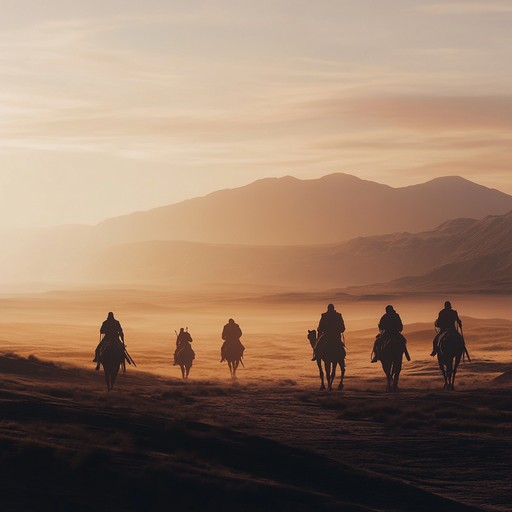 A powerful instrumental piece that captures the essence of middle eastern battlefields, combining traditional rhythms with bold modern elements. The track features compelling melodies that evoke images of brave warriors marching through the vast desert, oud strings that soar with tension and triumph, and percussive drums that mimic the pulse of anticipation. The composition builds dynamically, creating an atmosphere of courage and determination.