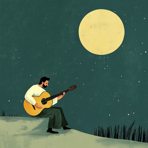 A fiery capriccio driven by passionate flamenco guitar and rhythmic heartbeats. This instrumental piece paints a vivid picture of a moonlit spanish night, overflowing with intensity, love, and yearning.