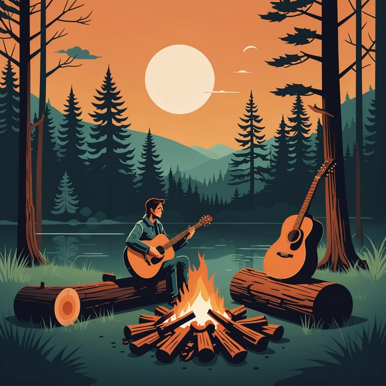 This song captures the essence of a private, heartfelt performance around a gentle campfire, using the soulful sounds of an acoustic guitar. It's designed to evoke a sense of closeness and personal reflection through its quiet, but impactful delivery.