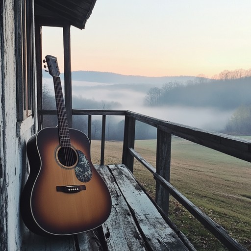 An instrumental composition blending acoustic guitar melodies with adjunct appalachian folk influences, creating a reflective atmosphere that transports listeners to bygone days