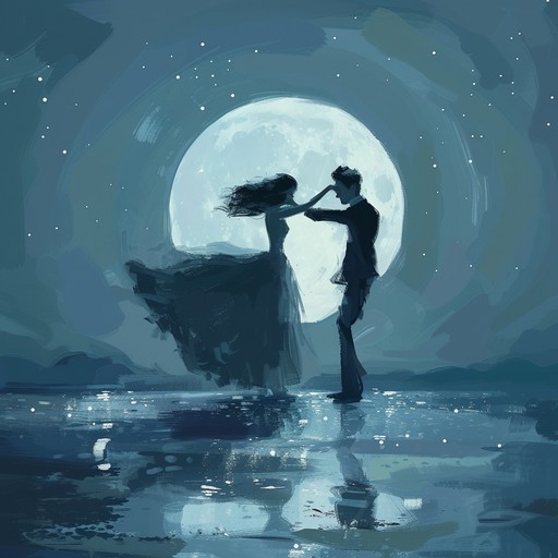 This composition evokes the image of a couple dancing gracefully beneath a starlit sky, their movements flowing in perfect harmony with the rhythm of this elegant walt like tune. The music expresses timeless elegance and sentimental delight, perfect for a sophisticated, nostalgic evening.