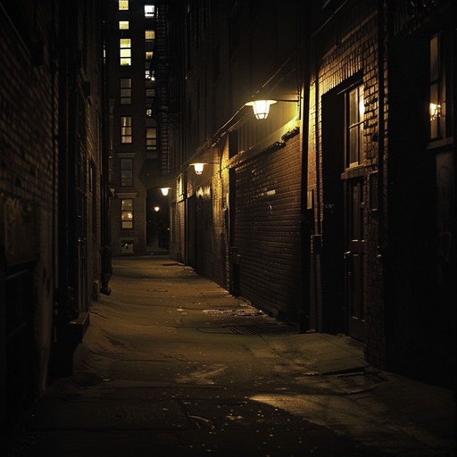 An instrumental phonk track dominated by dark, brooding beats and eerie atmospheric effects, creating a sense of unease and suspense throughout. The use of reverb drenched samples and haunting melodies adds an extra layer of tension, perfect for a nighttime urban chase scene or an intense confrontation.